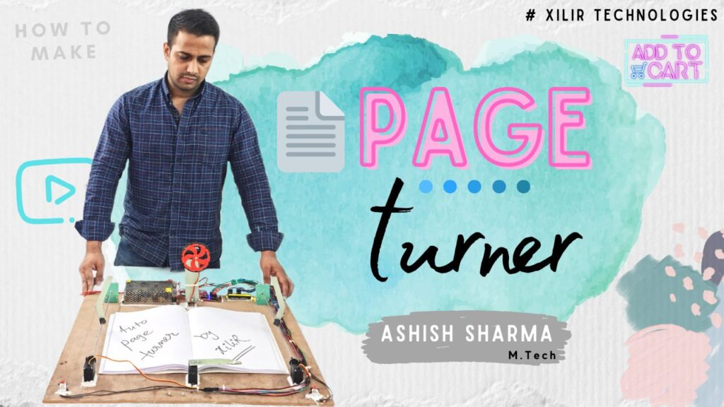 I will design page turner – engineering project for you