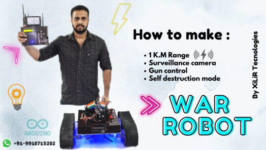 I will design war robot – engineering project for you