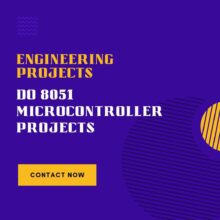 Do 8051 Microcontroller Projects for you